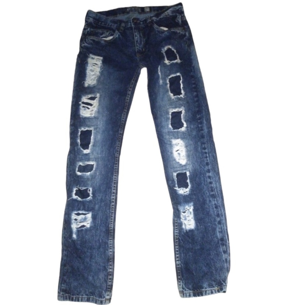 Destructed jeans